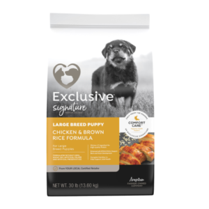 Exclusive Signature with Comfort Care : Exclusive Signature Large Breed Puppy