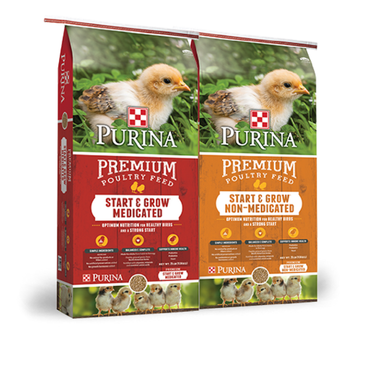 Purina Start & Grow Chicken Feed Steinhauser's