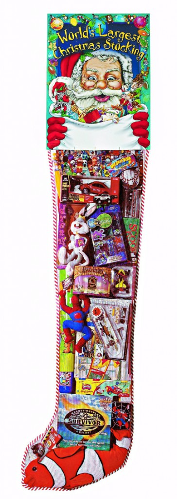 win a christmas stocking