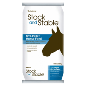 Nutrena Stock and Stable 12% Pellet Horse Feed