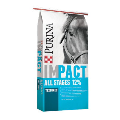 Impact All Stages 12% Textured Horse Feed