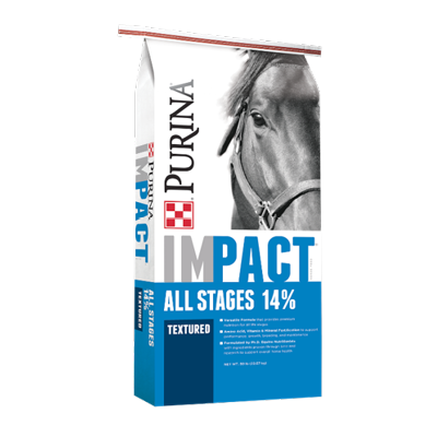 Impact All Stages 14% Textured Horse Feed