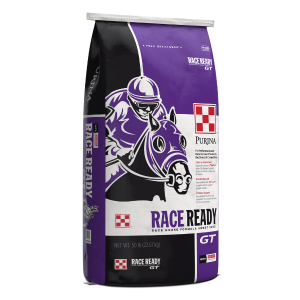Purina Race Ready GT Horse Feed.