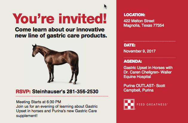 November Horse Owner Workshops 