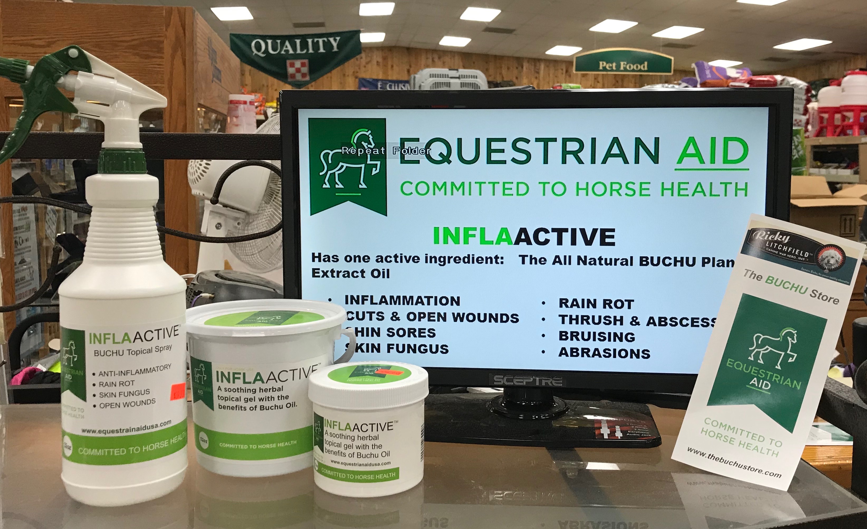 Equestrian Aid INFLAactive Gel 
