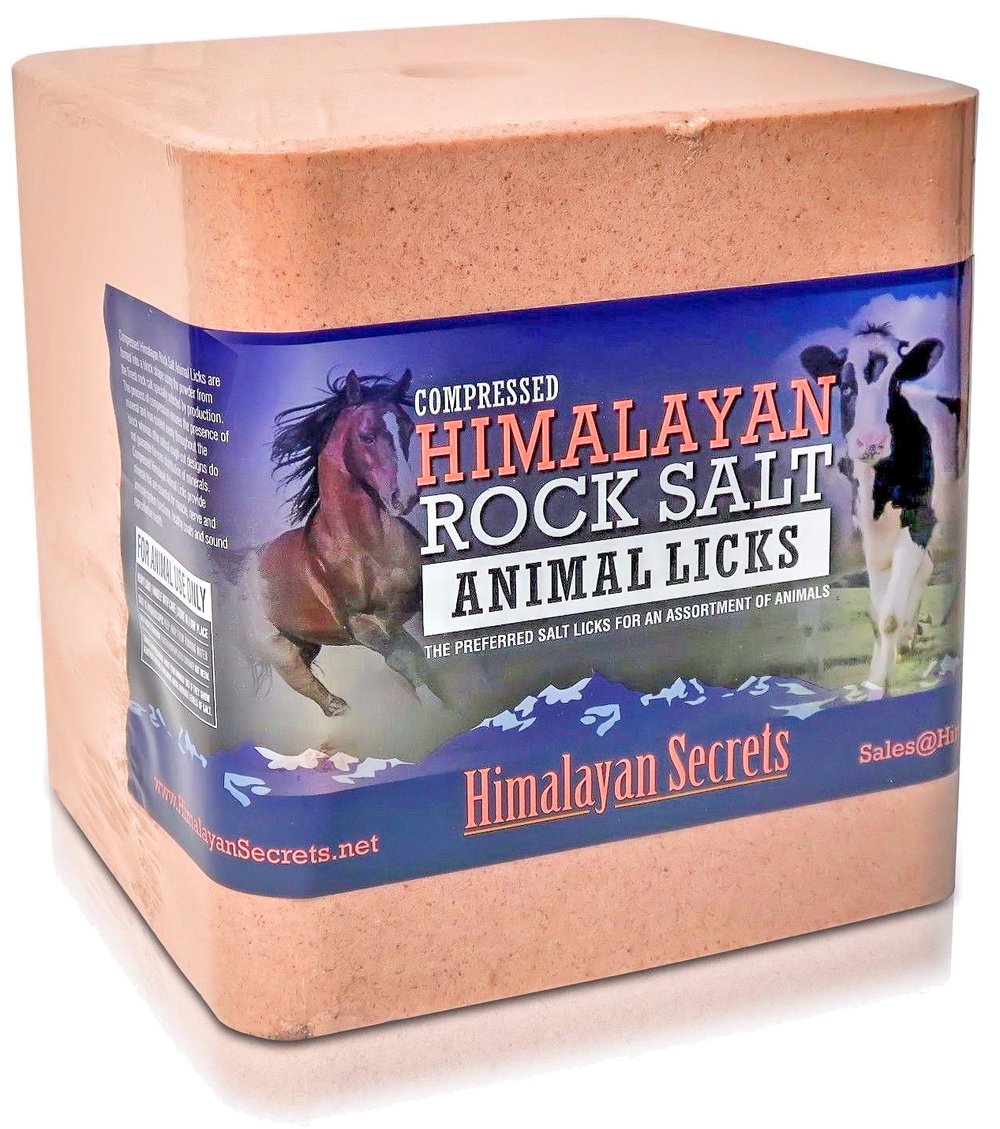Compressed Himalayan Salt Animal Licks