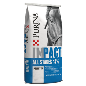 Impact All Stages 14% Pelleted Horse Feed