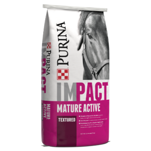 Impact Mature Active Textured Horse Feed 50-lb