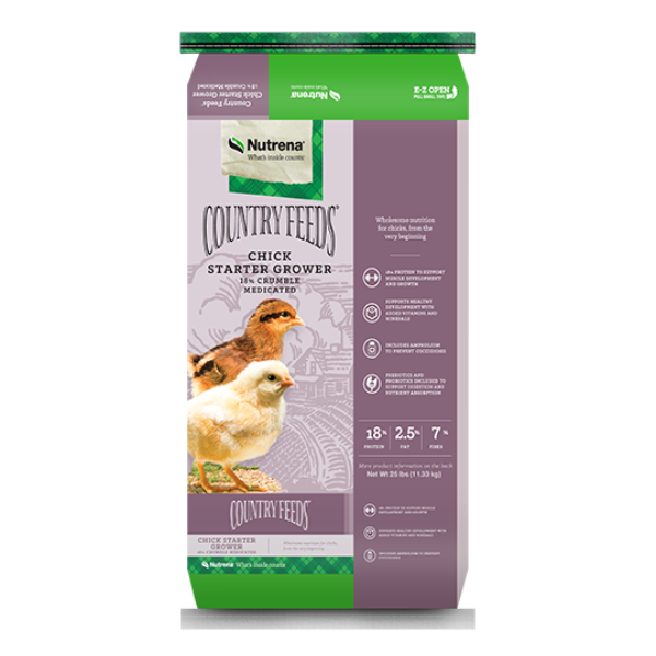 Nutrena Country Feeds Chick Starter Grower Medicated Photo Inspiration